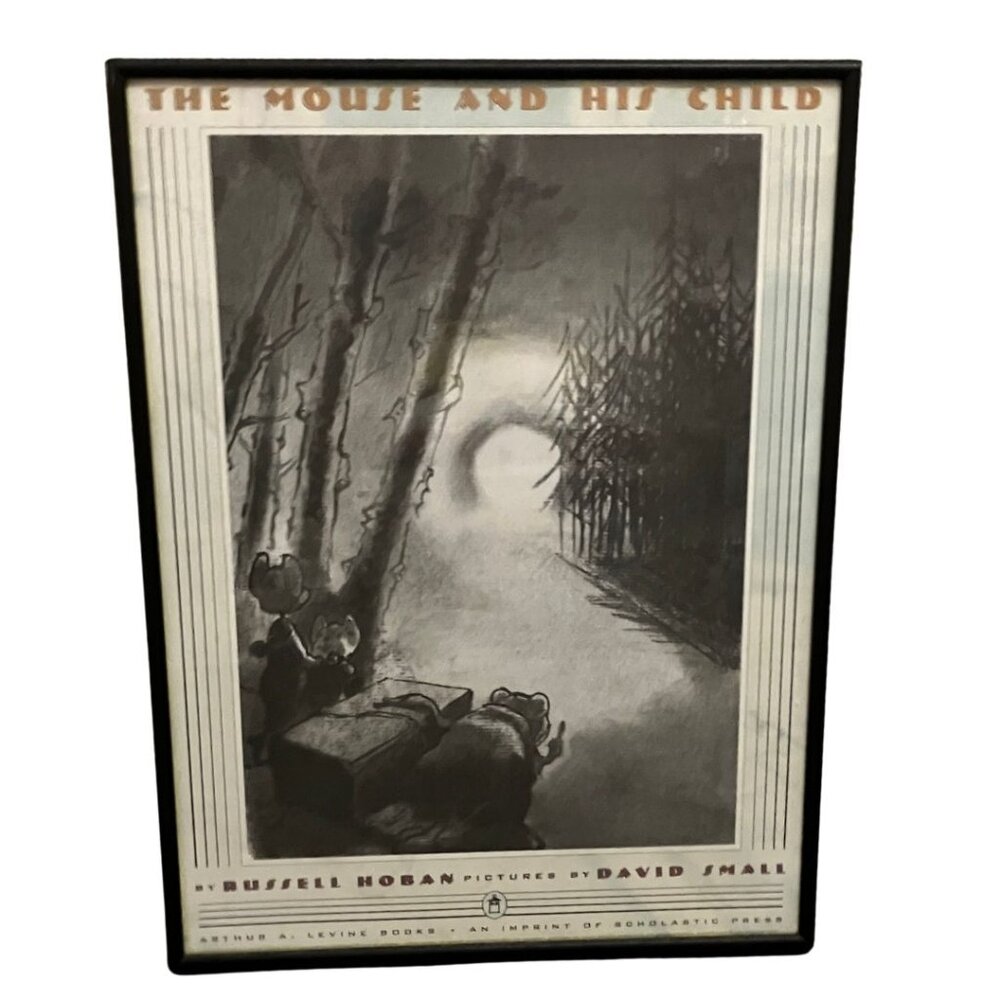The Mouse and His Child Framed Promo Print – 13x17 – Scholastic Press 2001